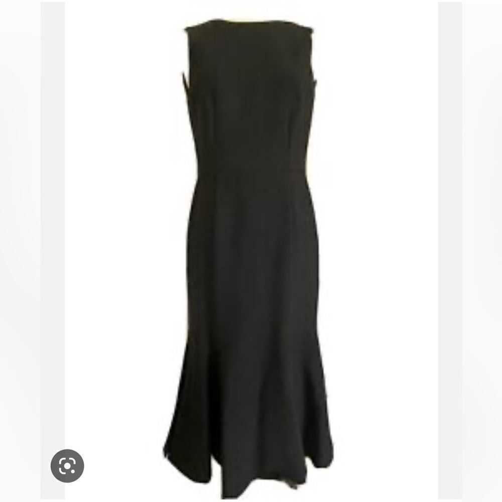 Dolce & Gabbana Little Black Tulip Hem Dress